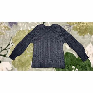 PLEATS PLEASE ISSEY MIYAKE - PLEATS PLEASE CABLE STITCH トップス