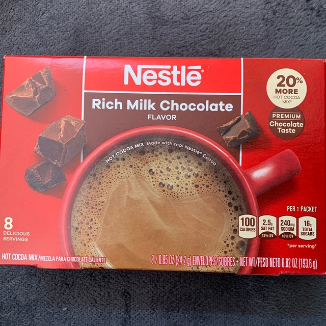 Nestle(ネスレ)のnestle ネスレ リッチミルクチョコレート 食品/飲料/酒の飲料(その他)の商品写真