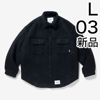 ダブルタップス(W)taps)の新品 WTAPS WCPO L 03 ダブルタップス シャツジャケット ウール(カバーオール)