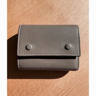 セリーヌ(celine)のCELINE 財布セリーヌ フィービ　折り財布　スリ　グレー(財布)