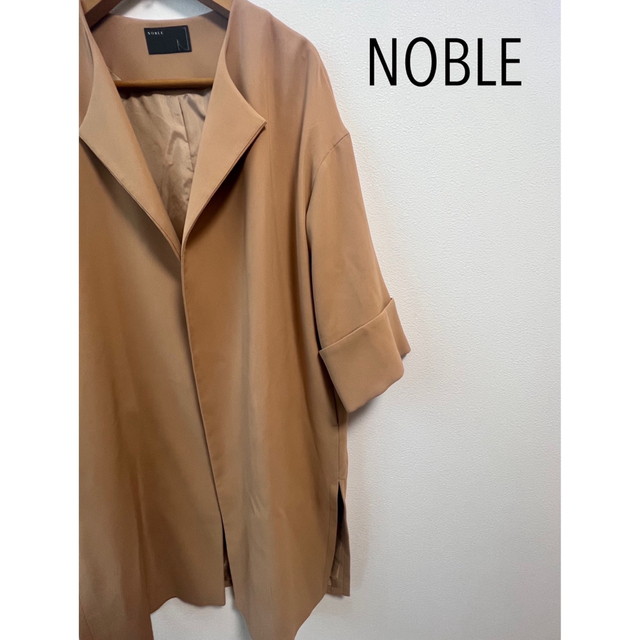 Noble(ノーブル)のNOBLE   コート レディースのジャケット/アウター(ロングコート)の商品写真