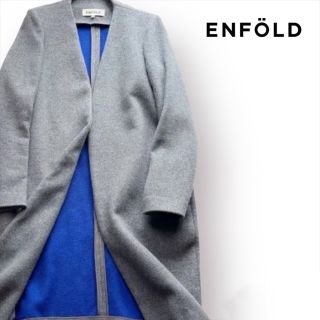 ENFOLD - エンフォルド ペーパーコート春・ENFOLD コットンリネン ...