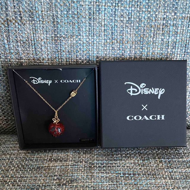 コーチ　ディズニーコラボCOACH  ポイズン アップル ネックレス