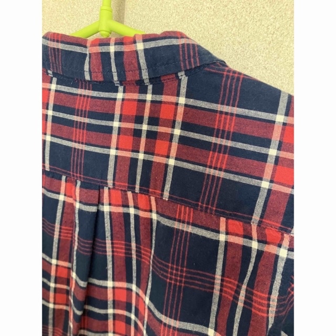 chocol raffine robe(ショコラフィネローブ)のchocol raffine  Mサイズ　チェックシャツ　シャツ　上着 レディースのトップス(シャツ/ブラウス(長袖/七分))の商品写真