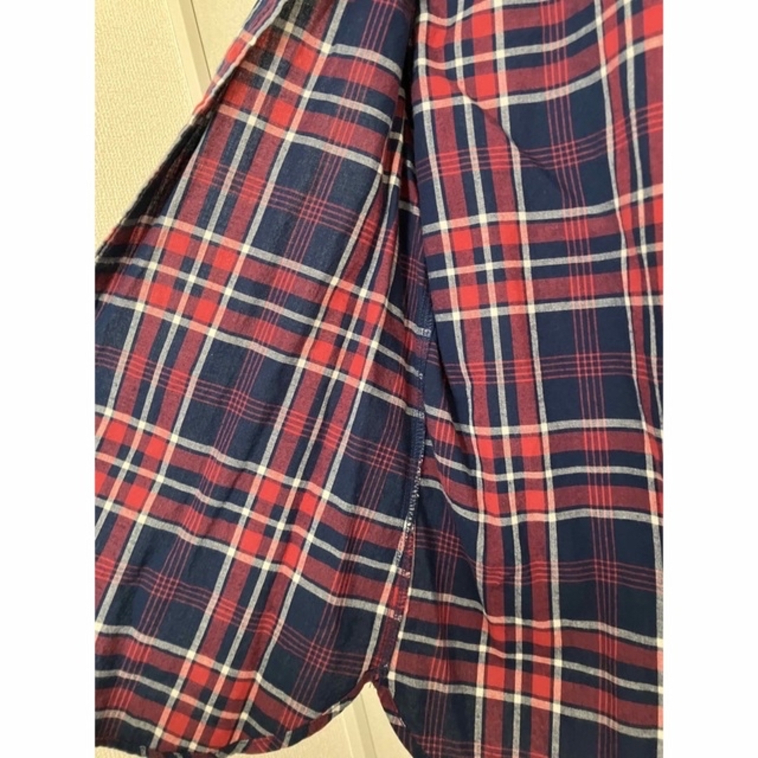 chocol raffine robe(ショコラフィネローブ)のchocol raffine  Mサイズ　チェックシャツ　シャツ　上着 レディースのトップス(シャツ/ブラウス(長袖/七分))の商品写真