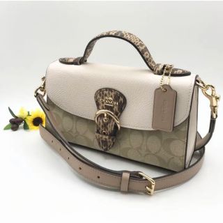 COACH - 【COACH】バッグ クリオ トップハンドル ブロックド ...