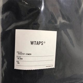 W)taps - Wtaps BEVEL / MOCK NECK BLACK 04 XLの通販 by