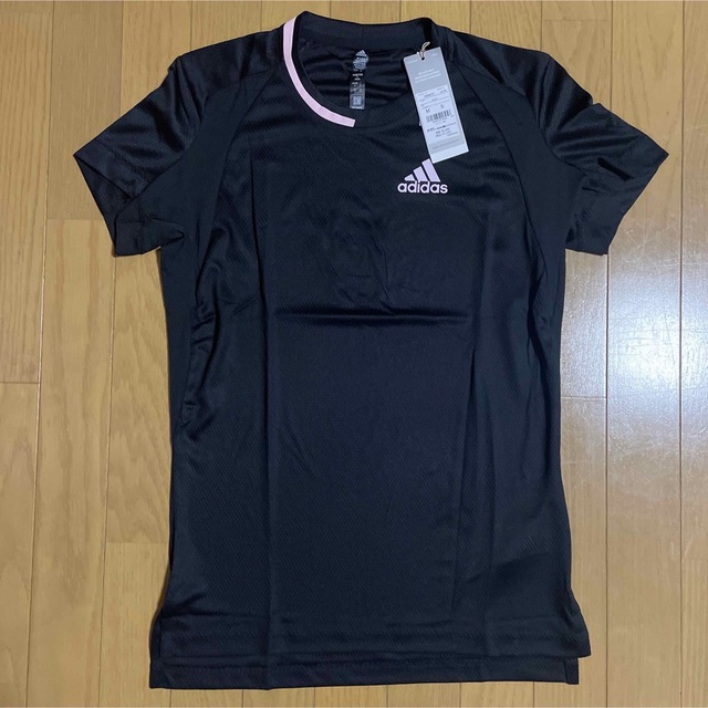 adidas(アディダス)の新品 adidasテニス U.S. シリーズ 半袖Tシャツ ブラック Mサイズ スポーツ/アウトドアのテニス(ウェア)の商品写真