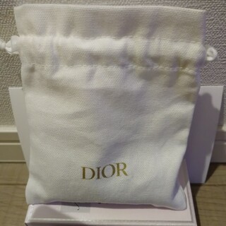 ディオール(Dior)のディオール★ミニサイズ　巾着袋　保管袋　新品未使用(ボトル・ケース・携帯小物)