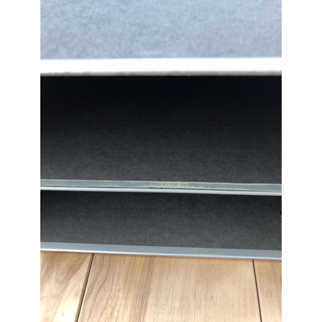 MUJI (無印良品)(ムジルシリョウヒン)の中古【無印良品】硬質パルプ　収納BOX　2段引出し インテリア/住まい/日用品の収納家具(ケース/ボックス)の商品写真