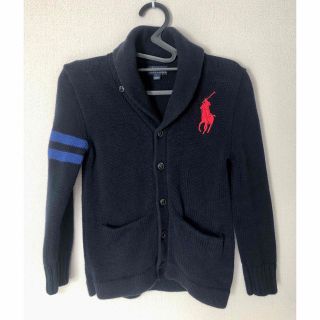 ポロラルフローレン(POLO RALPH LAUREN)のポロラルフローレンキッズ　コットンカーディガン130(カーディガン)