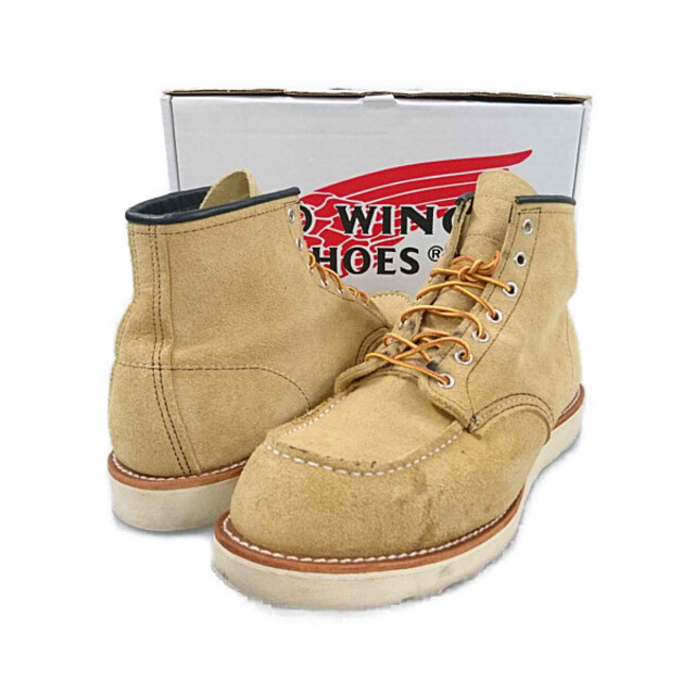 RED WING レッドウィング 8173 MOC TOE 犬タグ スウェード ブーツ