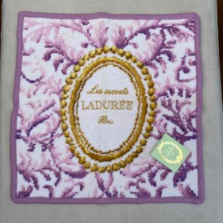 ラデュレ(LADUREE)のラデュレ　ハンカチ　パープル(ハンカチ)