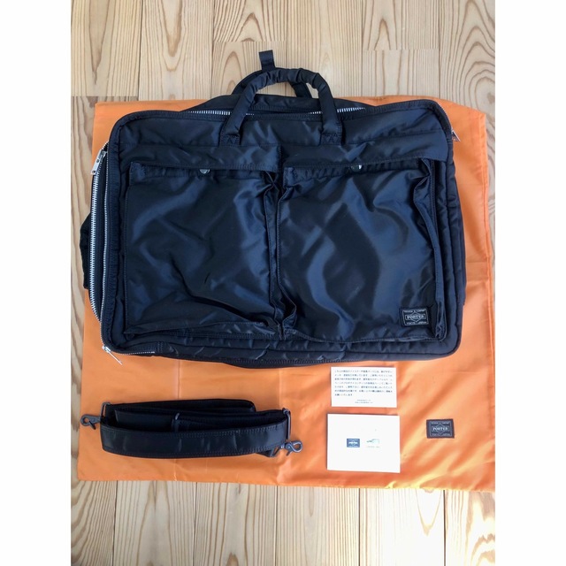 PORTER PORTER ポーター TANKER 3WAY タンカー3way ブラック XLの