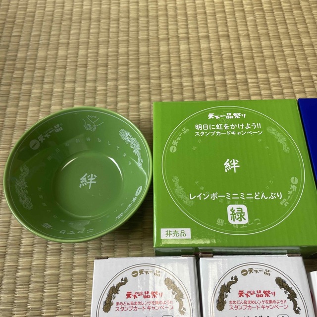 天下一品☆小皿、豆皿、レンゲset インテリア/住まい/日用品のキッチン/食器(食器)の商品写真