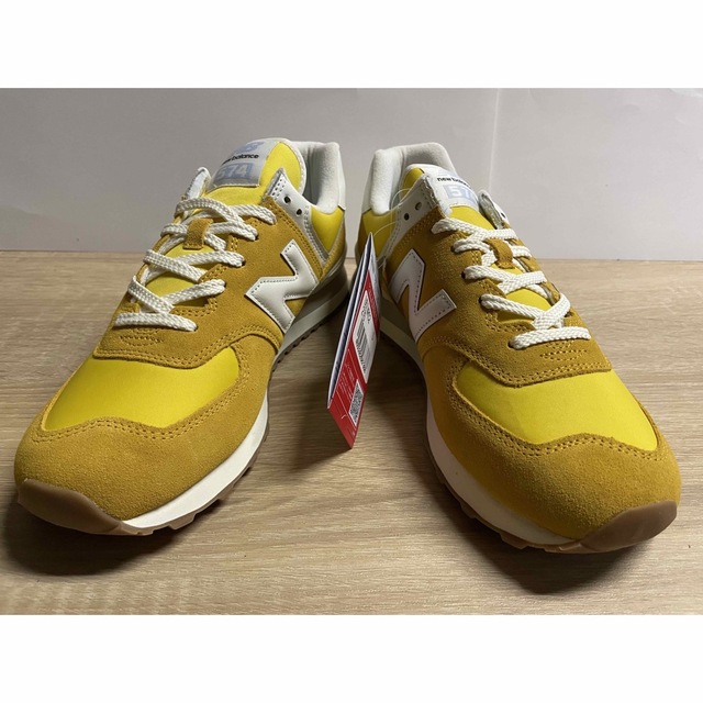 New Balance(ニューバランス)の未使用 ニューバランス U574RC2 D イエロー(黄) 27.5cm メンズの靴/シューズ(スニーカー)の商品写真