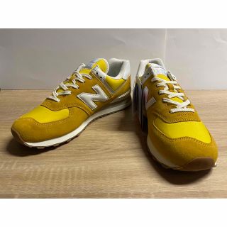 ニューバランス(New Balance)の未使用 ニューバランス U574RC2 D イエロー(黄) 27.5cm(スニーカー)