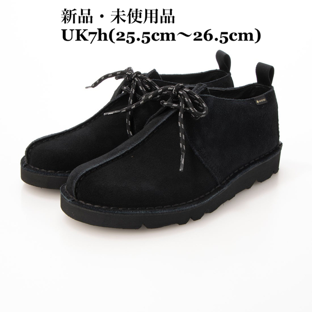 クラークスCLARKS クラークス デザートトレックゴアテックス ブラックスエード