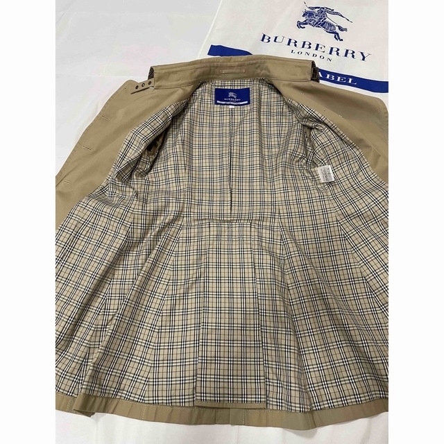 BURBERRY BLUE LABEL(バーバリーブルーレーベル)のバーバリーブルーレーベル  トレンチコート 40 レディースのジャケット/アウター(トレンチコート)の商品写真