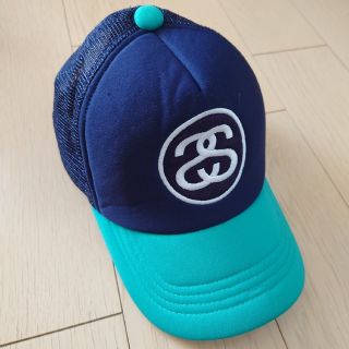 ステューシー(STUSSY)の【stussy】キッズ　キャップ　メッシュ　帽子(帽子)