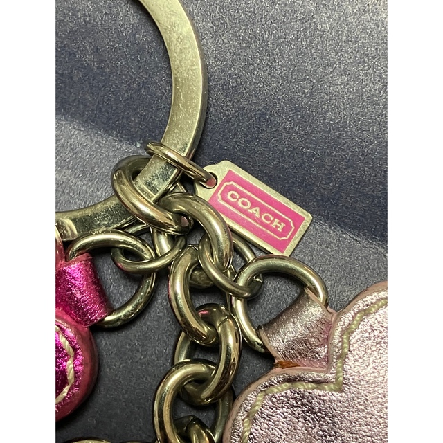 COACH(コーチ)のCOACH コーチ バッグチャーム チャーム ハート ハンドメイドのファッション小物(バッグチャーム)の商品写真