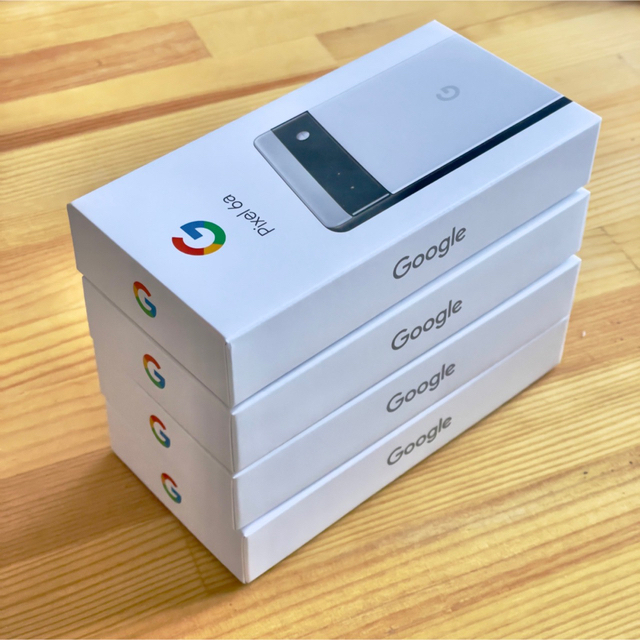 Google Pixel(グーグルピクセル)のGoogle Pixel 6a 128 GB SIMフリー 3台セット スマホ/家電/カメラのスマートフォン/携帯電話(スマートフォン本体)の商品写真