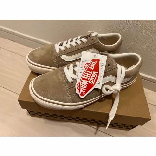 ヴァンズ(VANS)の【新品未使用タグ付】VANS old schoolベージュ23cm(スニーカー)