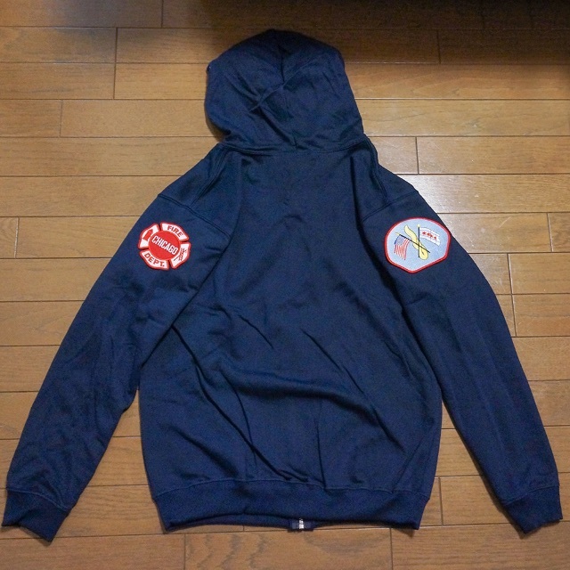 CFDシカゴファイア☆ジップパーカー☆米国L（日本XL）Chicago Fire