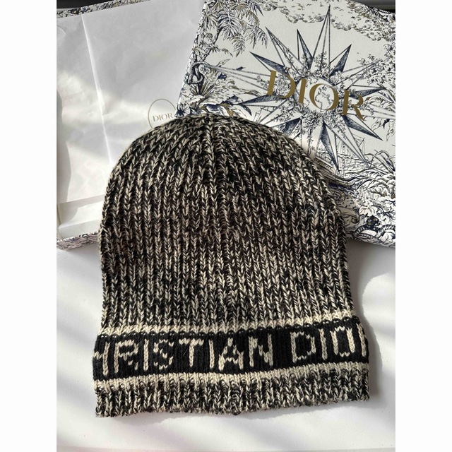 Christian dior ディオール　ニット帽　帽子　新品未使用　 | フリマアプリ ラクマ