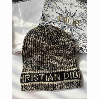 クリスチャンディオール(Christian Dior)のChristian dior ディオール　ニット帽　ビーニー　帽子　新品未使用　(ニット帽/ビーニー)