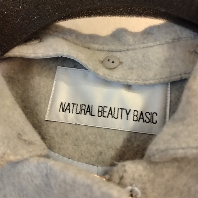 NATURAL BEAUTY BASIC(ナチュラルビューティーベーシック)のNATURAL BEAUTY BASIC☆新品タグ付きコート(M) レディースのジャケット/アウター(その他)の商品写真