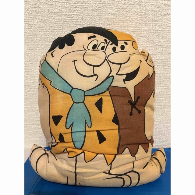 【THE FLINTSTONES】フリントストーン クッション グラス セット エンタメ/ホビーのアニメグッズ(その他)の商品写真