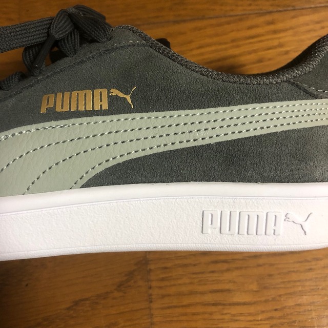 PUMA スマッシュ V2 ワイド 74SHADOW GRAY 5