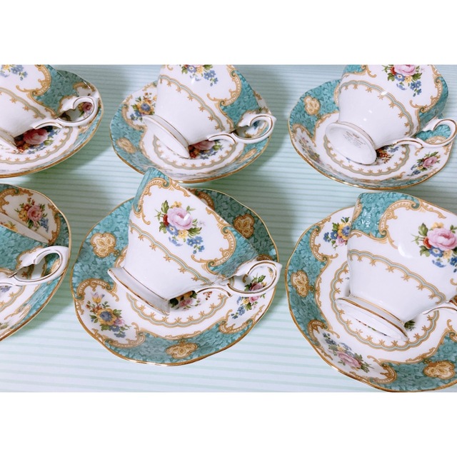 ROYAL ALBERT - ロイヤルアルバート レディーアスコット 6客の ROYAL ALBERT - ロイヤルアルバート レディーアスコット 6客の