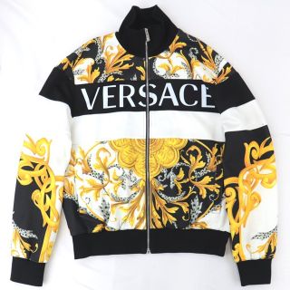 VERSACE ヴェルサーチ セットアップ ジャージ トラックジャケット 黒色