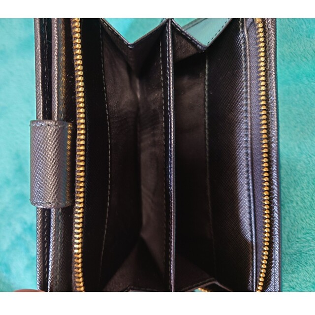 PRADA(プラダ)のPRADA 2つ折り財布 1M1225 QWA SAFFIANO METAL レディースのファッション小物(財布)の商品写真