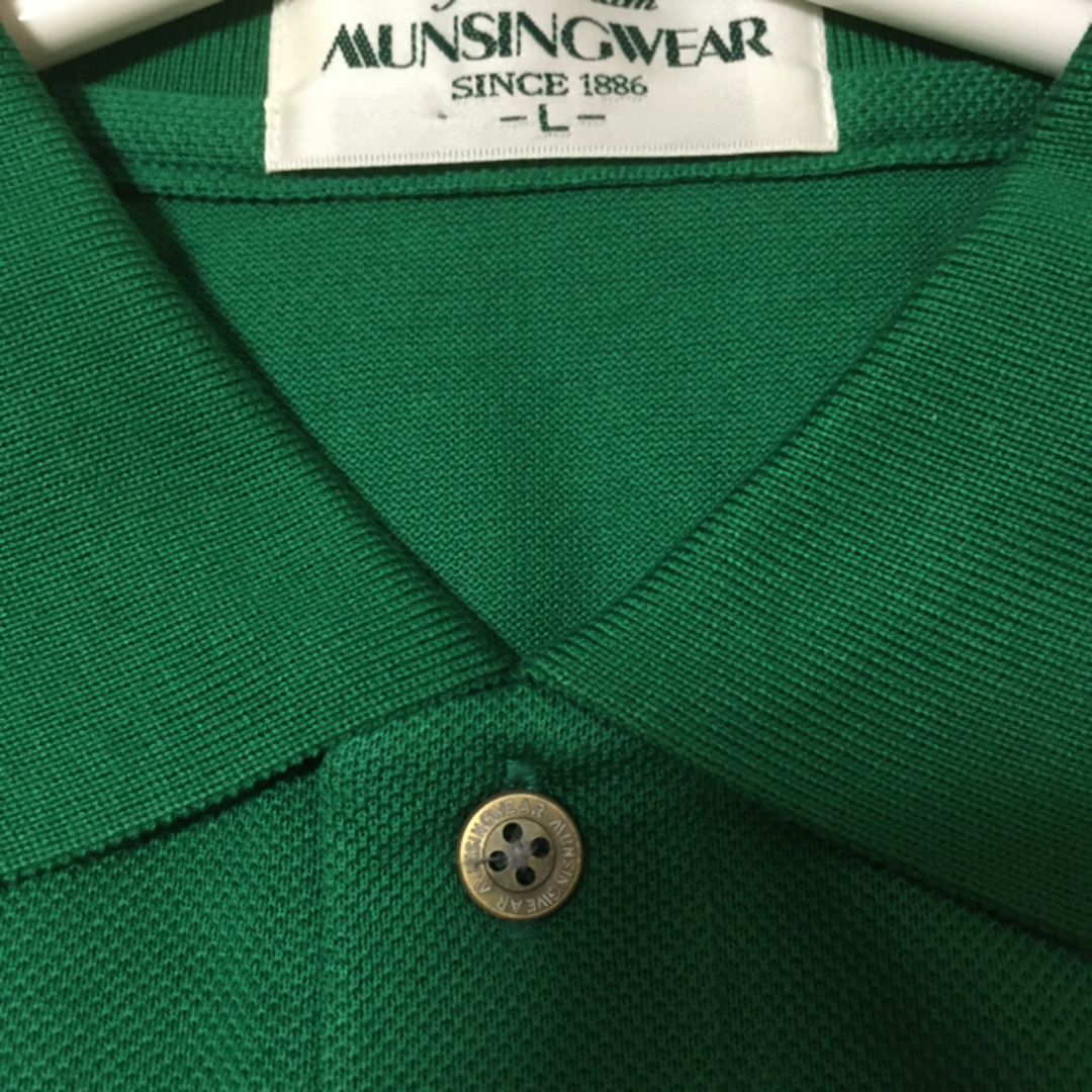 Munsingwear(マンシングウェア)のマンシングウェア　日本製　ポロシャツ　検) ラコステ　daks ゴルフ メンズのトップス(ポロシャツ)の商品写真