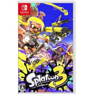 ニンテンドウ(任天堂)のスプラトゥーン3 ソフト(家庭用ゲームソフト)
