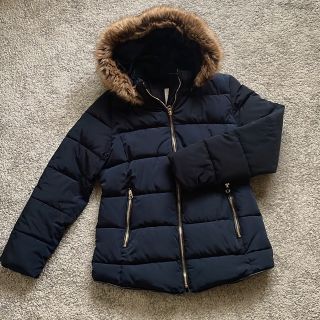 ザラキッズ(ZARA KIDS)の最終お値下げ！ZARAキッズ✩ネイビーダウン(中綿)コート✩新品未使用✩164(ジャケット/上着)