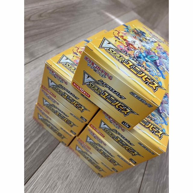 ポケモンカードゲーム ブイスターユニバース 7BOX シュリンクなしパック1パックあたり枚数