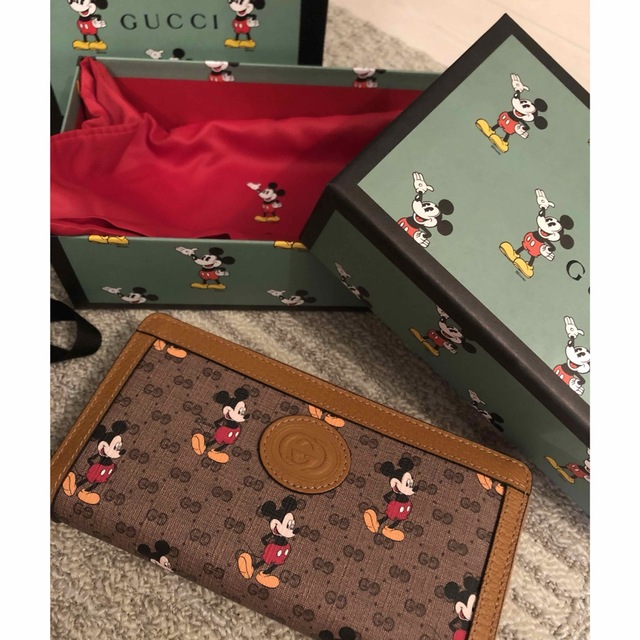 2022新作モデル Gucci 【GUCCI】ディズニーコラボ✨長財布 - 財布