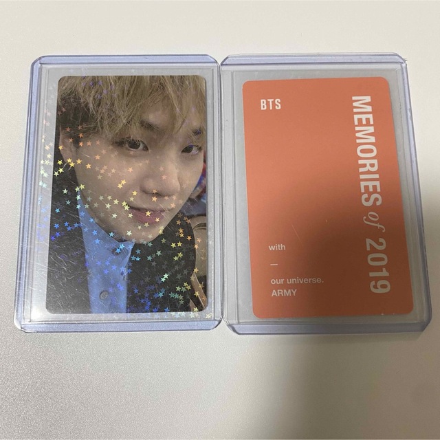 防弾少年団(BTS)(ボウダンショウネンダン)のMemories 2019 ユンギ suga DVD BluRay トレカ エンタメ/ホビーのCD(K-POP/アジア)の商品写真