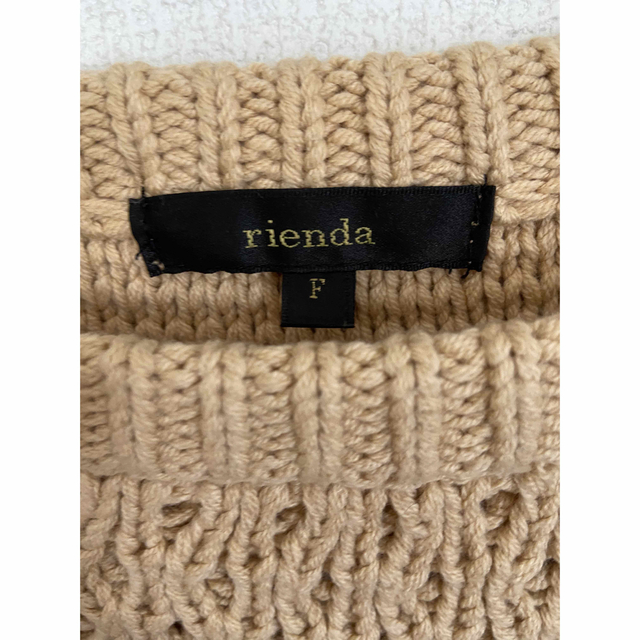 rienda(リエンダ)の※セール中※【リエンダ】ニット レディースのトップス(ニット/セーター)の商品写真