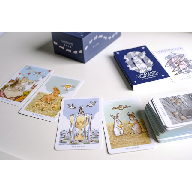 銀縁LUNALAPIN 100 TAROTu0026ORACLE CARDS 未開封-