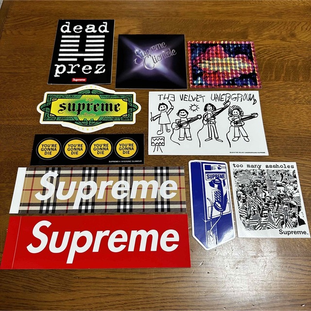 Supreme - supreme シュプリーム ステッカーセット10枚セット