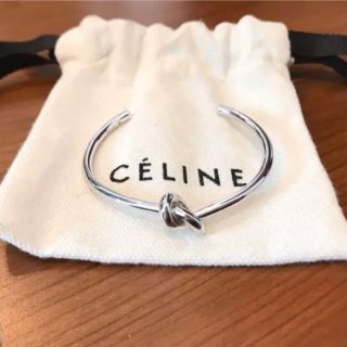 セリーヌ(celine)のOLD CELINE KNOT ブレスレット　バングル　phoebe philo(ブレスレット/バングル)