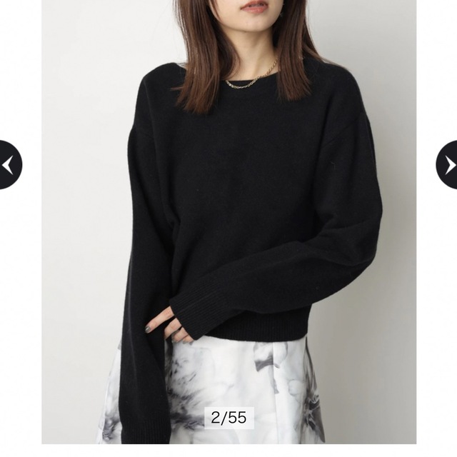 日本限定モデル】 美品♡22SS リランドチュール 3WAYニット 七分袖