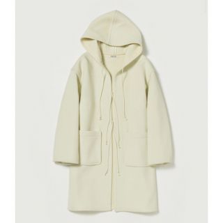 オーラリー(AURALEE)のオーラリー　WOOL HERINGBONE PILE HOODED COAT(ロングコート)