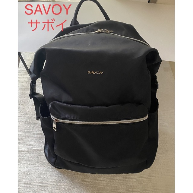 SAVOY(サボイ)のsavoyリュック バックパック　キャンバス レディースのバッグ(リュック/バックパック)の商品写真