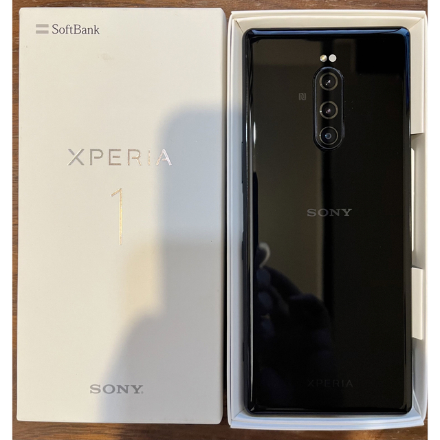 XPERIA 1 802SO ブラック 美品 おまけ付き SIMロック解除済み
